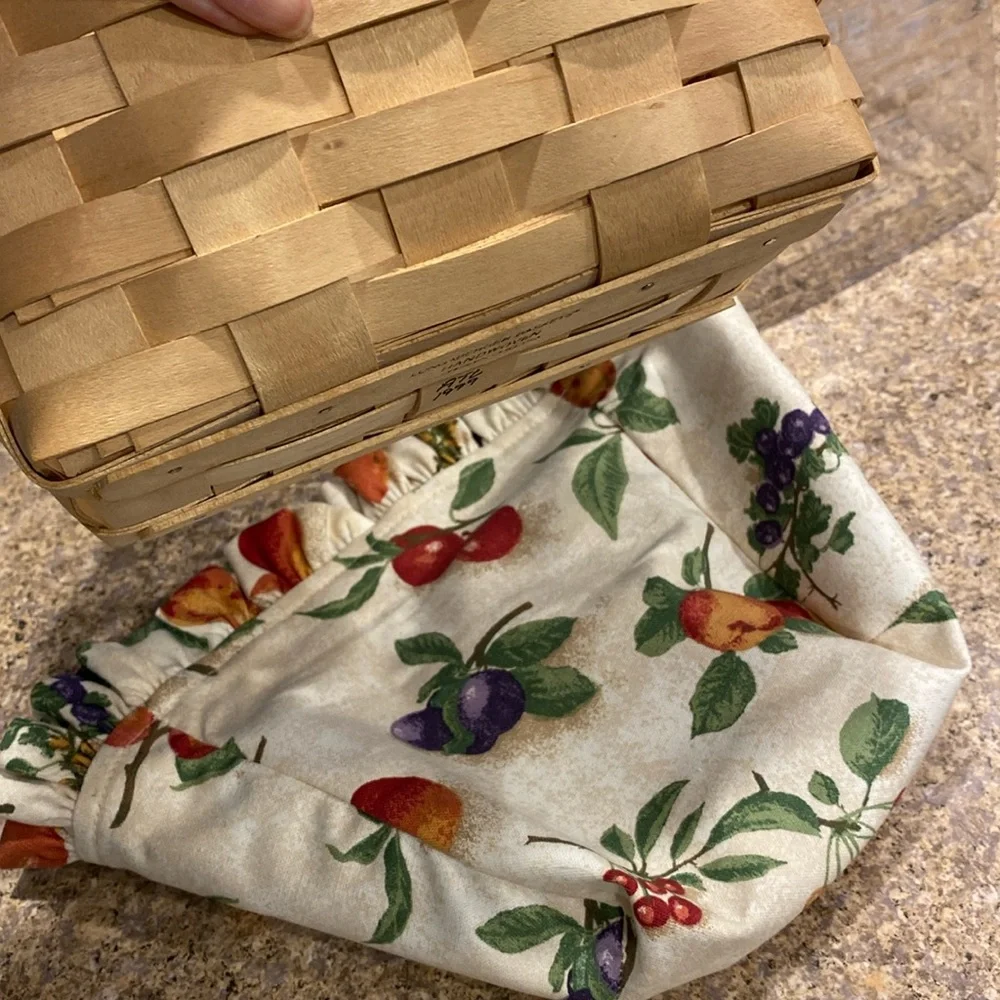 Longaberger small recipe